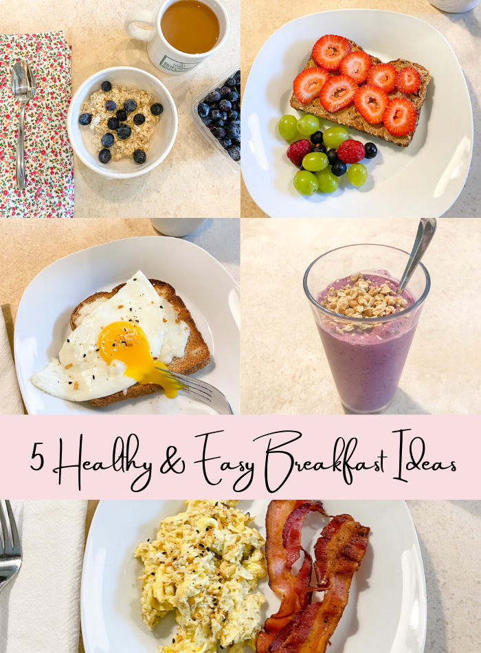 5 Healthy & Easy Breakfast Ideas — Louise Montgomery