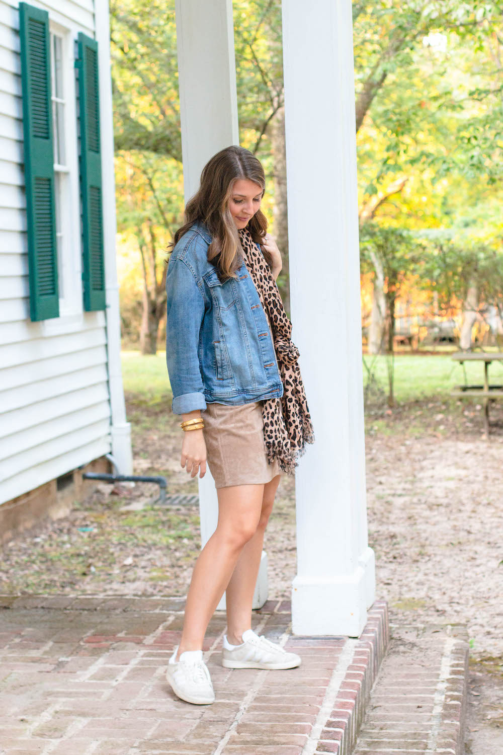 The best suede dress to go with any fall outfit