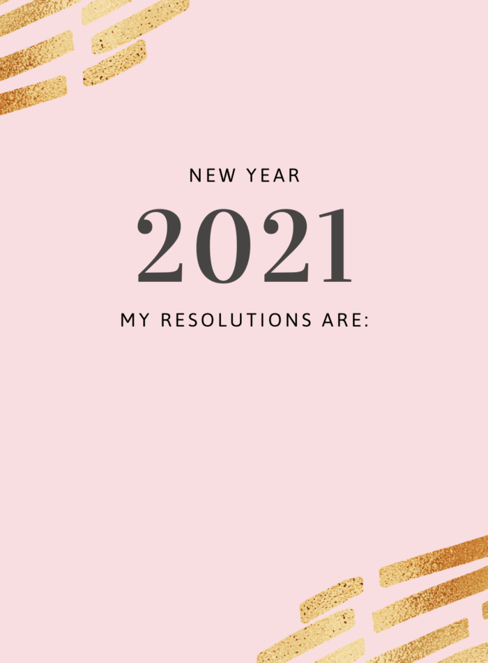 New Year's Resolutions