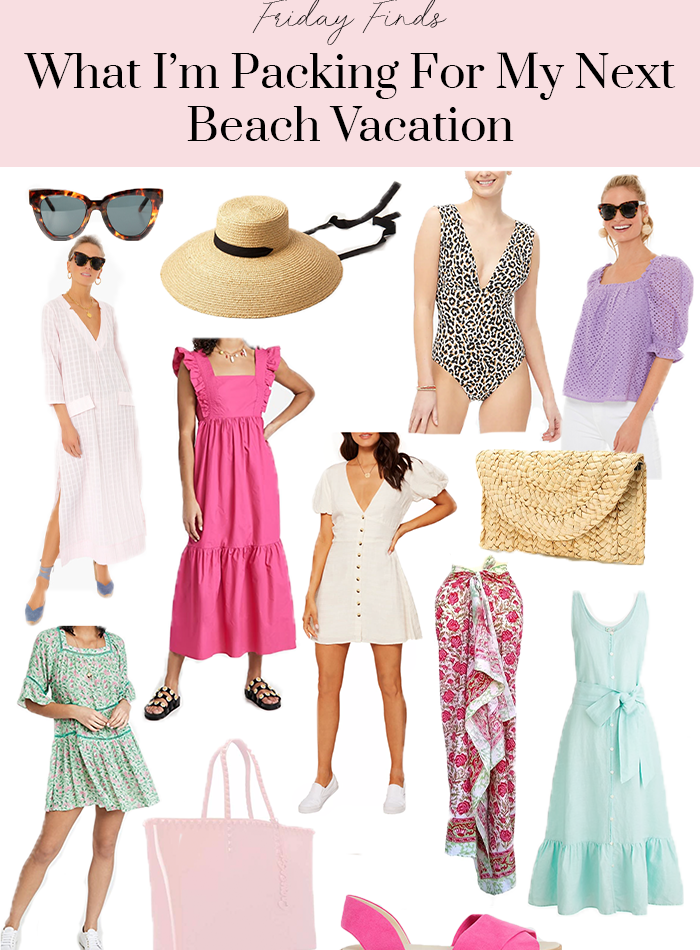 What to pack for beach vacation