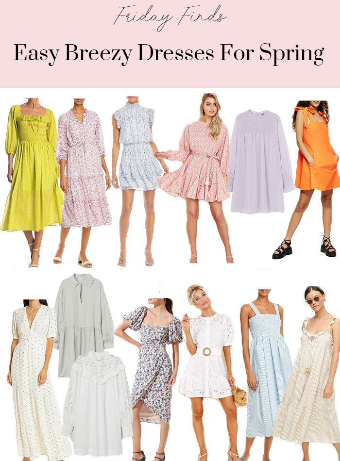 Easy breezy dresses for spring