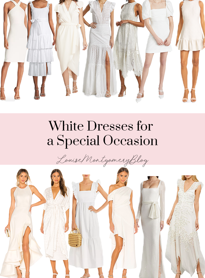 white dresses