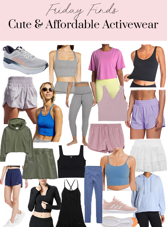 cute & affordable activewear