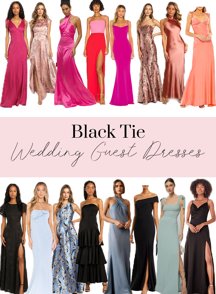 black tie dresses