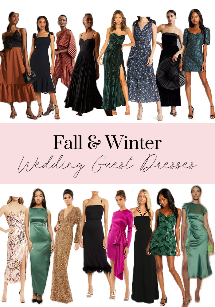 16 Of The Best Wedding Guest Dresses For Fall & Winter — Louise Montgomery