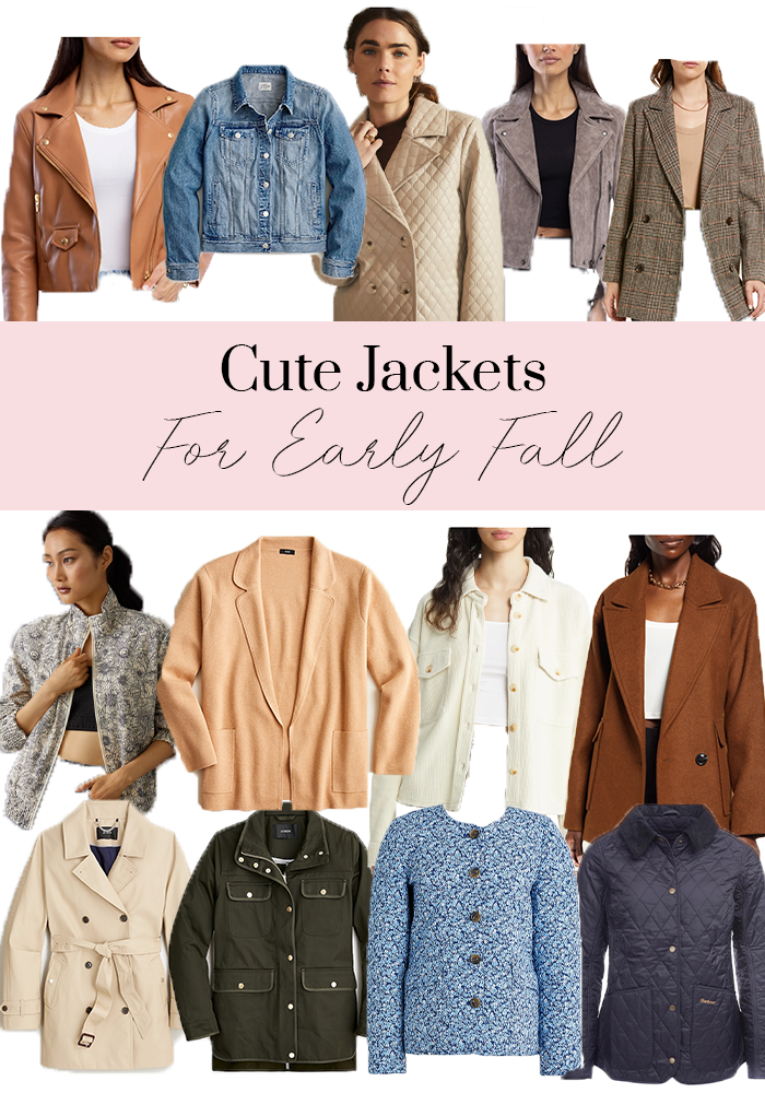 The Cutest Jackets You Need For Early Fall — Louise Montgomery