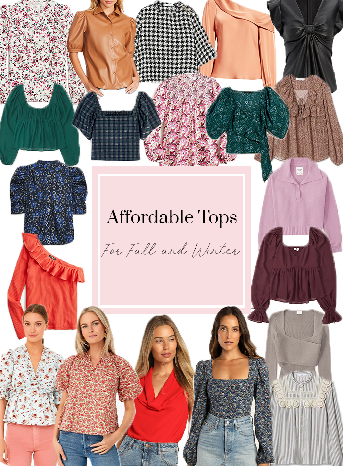 affordable tops